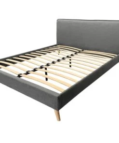 DIVA SALON Lits Good Is Beautiful Lit Avec Sommier 2 Places En Tissu Gris Souris 10 DIVA SALON Lits Good Is Beautiful Lit Avec Sommier 2 Places En Tissu Gris Souris -Sommiers Soldes lit avec sommier 2 places en tissu gris souris 2