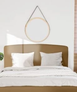 DIVA SALON Lits Good Is Beautiful Lit Avec Sommier 2 Places En Tissu Ocre -Sommiers Soldes lit avec sommier 2 places en tissu ocre 2