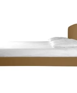 DIVA SALON Lits Good Is Beautiful Lit Avec Sommier 2 Places En Tissu Ocre -Sommiers Soldes lit avec sommier 2 places en tissu ocre 3