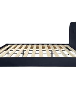 DIVA SALON Lits Good Is Beautiful Lit Avec Sommier 2 Places En Velours Bleu Nuit -Sommiers Soldes lit avec sommier 2 places en velours bleu nuit 22