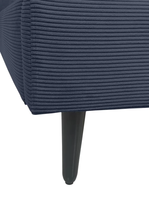 DIVA SALON Lits Good Is Beautiful Lit Avec Sommier 2 Places En Velours Bleu Nuit 7 DIVA SALON Lits Good Is Beautiful Lit Avec Sommier 2 Places En Velours Bleu Nuit – Image 5