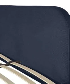 DIVA SALON Lits Good Is Beautiful Lit Avec Sommier 2 Places En Velours Bleu Nuit 13 DIVA SALON Lits Good Is Beautiful Lit Avec Sommier 2 Places En Velours Bleu Nuit -Sommiers Soldes lit avec sommier 2 places en velours bleu nuit 41