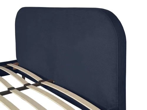 DIVA SALON Lits Good Is Beautiful Lit Avec Sommier 2 Places En Velours Bleu Nuit 8 DIVA SALON Lits Good Is Beautiful Lit Avec Sommier 2 Places En Velours Bleu Nuit – Image 6