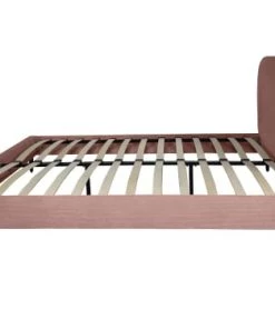 DIVA SALON Lits Good Is Beautiful Lit Avec Sommier 2 Places En Velours Rose Blush -Sommiers Soldes lit avec sommier 2 places en velours rose blush 2