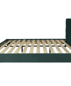 DIVA SALON Lits Good Is Beautiful Lit Avec Sommier 2 Places En Velours Vert Bouteille 12 DIVA SALON Lits Good Is Beautiful Lit Avec Sommier 2 Places En Velours Vert Bouteille -Sommiers Soldes lit avec sommier 2 places en velours vert bouteille 4