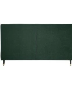 DIVA SALON Lits Good Is Beautiful Lit Avec Sommier 2 Places En Velours Vert Forêt -Sommiers Soldes lit avec sommier 2 places en velours vert foret 4