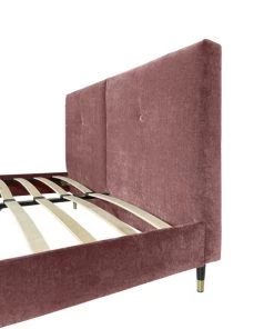 DIVA SALON Lits Good Is Beautiful Lit Avec Sommier 2 Places En Velours Vieux Rose 13 DIVA SALON Lits Good Is Beautiful Lit Avec Sommier 2 Places En Velours Vieux Rose -Sommiers Soldes lit avec sommier 2 places en velours vieux rose 5