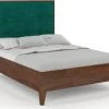 Skandica Lits Lit Avec Tête De Lit Sommier Noyer Massif Vert 160x200cm 2 Skandica Lits Lit Avec Tête De Lit Sommier Noyer Massif Vert 160x200cm -Sommiers Soldes lit avec tete de lit sommier noyer massif vert 160x200cm