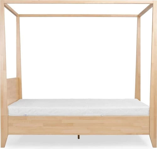 Skandica Lits Lit Baldaquin Tête De Lit Et Sommier Hêtre Massif 160x200cm 6 Skandica Lits Lit Baldaquin Tête De Lit Et Sommier Hêtre Massif 160x200cm – Image 4