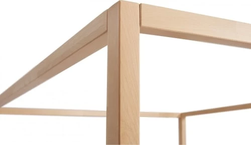 Skandica Lits Lit Baldaquin Tête De Lit Et Sommier Hêtre Massif 160x200cm 7 Skandica Lits Lit Baldaquin Tête De Lit Et Sommier Hêtre Massif 160x200cm – Image 5