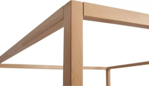 Skandica Lits Lit Baldaquin Tête De Lit Et Sommier Hêtre Massif 160x200cm 8 Skandica Lits Lit Baldaquin Tête De Lit Et Sommier Hêtre Massif 160x200cm – Image 6