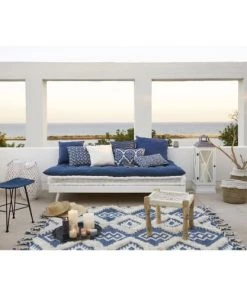 Maisons Du Monde Lits Lit Banquette 90x190 En Pin Blanc -Sommiers Soldes lit banquette 90x190 en pin blanc 1000 4 26 150250 14