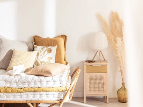 Maisons Du Monde Lits Lit Banquette 90x190 En Rotin 8 Maisons Du Monde Lits Lit Banquette 90x190 En Rotin – Image 6