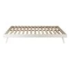Maisons Du Monde Lits Lit Banquette Style Scandinave 140x190 En Pin Blanc