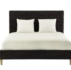 Maisons Du Monde Lits Lit Capitonné En Velours Avec Sommiers à Lattes Gris 140x190 12 Maisons Du Monde Lits Lit Capitonné En Velours Avec Sommiers à Lattes Gris 140x190 -Sommiers Soldes lit capitonne en velours avec sommiers a lattes gris 140x190 chesterfield 1000 5 28 199534 1