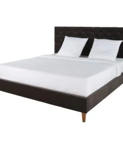 Maisons Du Monde Lits Lit Capitonné En Velours Avec Sommiers à Lattes Gris 180x200 -Sommiers Soldes lit capitonne en velours avec sommiers a lattes gris 180x200 1000 8 31 199537 2