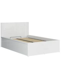 Brw Lits Lit Coffre 120x200 Sommier Inclus Blanc 7 Brw Lits Lit Coffre 120x200 Sommier Inclus Blanc -Sommiers Soldes lit coffre 120x200 sommier inclus blanc 2