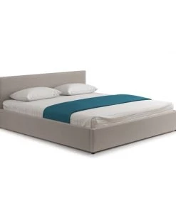 Bellecour Lits Lit Coffre 180x200 Coloris Gris -Sommiers Soldes lit coffre 180x200 coloris gris 4