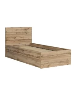 Brw Lits Lit Coffre 90x200 Sommier Inclus Naturel -Sommiers Soldes lit coffre 90x200 sommier inclus naturel 2