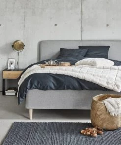 Maisons Du Monde Lits Lit Coffre Avec Sommier à Lattes Gris Clair 140x190 12 Maisons Du Monde Lits Lit Coffre Avec Sommier à Lattes Gris Clair 140x190 -Sommiers Soldes lit coffre avec sommier a lattes gris clair 140x190 1000 10 20 219616 5