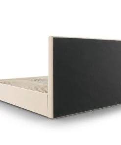 Micadoni Home Lits Lit Coffre Avec Tête De Lit 140x200 Cm En Velours Beige -Sommiers Soldes lit coffre avec tete de lit 140x200 cm en velours beige 8