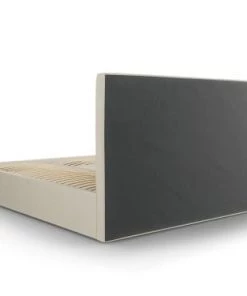 Micadoni Home Lits Lit Coffre Avec Tête De Lit 160x200 Cm En Tissu Structuré Beige -Sommiers Soldes lit coffre avec tete de lit 160x200 cm en tissu structure beige 8