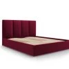 Micadoni Home Lits Lit Coffre Avec Tête De Lit 160x200 Cm En Velours Rouge Foncé -Sommiers Soldes lit coffre avec tete de lit 160x200 cm en velours rouge fonce 5