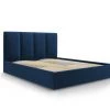 Micadoni Home Lits Lit Coffre Avec Tête De Lit 180x200 Cm En Velours Bleu Roi -Sommiers Soldes lit coffre avec tete de lit 180x200 cm en velours bleu roi
