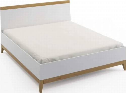 Skandica Lits Lit Coffre Avec Tête De Lit Sommier Massif Blanc 90x200cm 5 Skandica Lits Lit Coffre Avec Tête De Lit Sommier Massif Blanc 90x200cm – Image 3