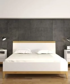 Skandica Lits Lit Coffre Avec Tête De Lit Sommier Massif Blanc 90x200cm 9 Skandica Lits Lit Coffre Avec Tête De Lit Sommier Massif Blanc 90x200cm -Sommiers Soldes lit coffre avec tete de lit sommier massif blanc 90x200cm 3