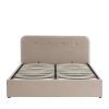 Drawer Lits Lit Coffre Capitonné En Velours 160x200cm Beige 2 Drawer Lits Lit Coffre Capitonné En Velours 160x200cm Beige -Sommiers Soldes lit coffre capitonne en velours 160x200cm beige