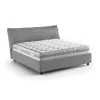 Talamo Italia Lits Lit Coffre Cm 120x190 En Tissu Gris -Sommiers Soldes lit coffre cm 120x190 en tissu gris