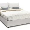 Talamo Italia Lits Lit Coffre Cm 140x190 En éco-cuir Blanc