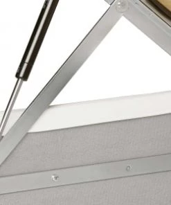 Talamo Italia Lits Lit Coffre Cm 140x190 En éco-cuir Blanc -Sommiers Soldes lit coffre cm 140x190 en eco cuir blanc 3