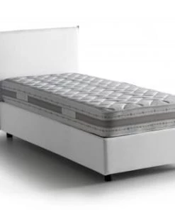 Talamo Italia Lits Lit Coffre Cm 140x190 En Tissu Blanc -Sommiers Soldes lit coffre cm 140x190 en tissu blanc 26