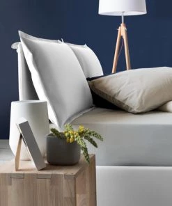 Talamo Italia Lits Lit Coffre Cm 140x190 En Tissu Blanc -Sommiers Soldes lit coffre cm 140x190 en tissu blanc 5