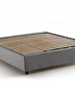 Talamo Italia Lits Lit Coffre Cm 140x190 En Tissu Gris -Sommiers Soldes lit coffre cm 140x190 en tissu gris 18