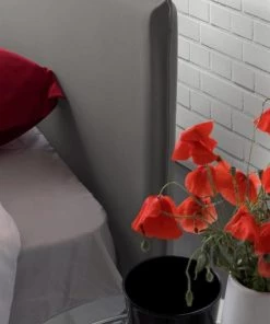 Talamo Italia Lits Lit Coffre Cm 140x190 En Tissu Gris -Sommiers Soldes lit coffre cm 140x190 en tissu gris 30