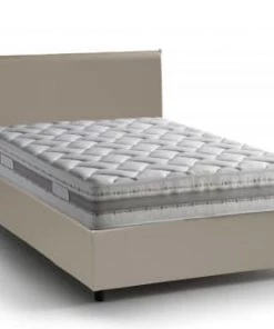 Talamo Italia Lits Lit Coffre Cm 140x200 En éco-cuir Marron -Sommiers Soldes lit coffre cm 140x200 en eco cuir marron 11