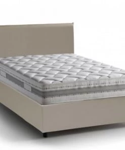 Talamo Italia Lits Lit Coffre Cm 140x200 En éco-cuir Marron -Sommiers Soldes lit coffre cm 140x200 en eco cuir marron 8