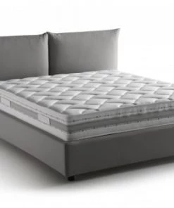 Talamo Italia Lits Lit Coffre Cm 160x190 En Tissu Gris -Sommiers Soldes lit coffre cm 160x190 en tissu gris 4