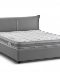 Talamo Italia Lits Lit Coffre Cm 160x200 En Tissu Gris -Sommiers Soldes lit coffre cm 160x200 en tissu gris 3