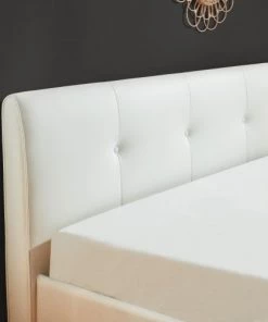 Baita Lits Lit Coffre Simili Blanc 140x190 Sommier Inclus 13 Baita Lits Lit Coffre Simili Blanc 140x190 Sommier Inclus -Sommiers Soldes lit coffre simili blanc 140x190 sommier inclus 5