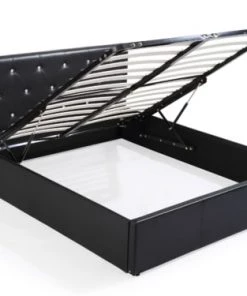 Baita Lits Lit Coffre Simili Noir 160x200 Sommier Inclus 10 Baita Lits Lit Coffre Simili Noir 160x200 Sommier Inclus -Sommiers Soldes lit coffre simili noir 160x200 sommier inclus 8