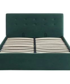 Homifab Lits Lit Coffre Velours Vert 140x190 Avec Sommier Et Tête De Lit 13 Homifab Lits Lit Coffre Velours Vert 140x190 Avec Sommier Et Tête De Lit -Sommiers Soldes lit coffre velours vert 140x190 avec sommier et tete de lit 5