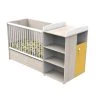 BabyPrice Lits Lit Combiné 120x60 Evolutif En 90x190 En Mélamine Beige