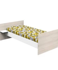 BabyPrice Lits Lit Combiné 120x60 Evolutif En 90x190 En Mélamine Beige -Sommiers Soldes lit combine 120x60 evolutif en 90x190 en melamine beige 2