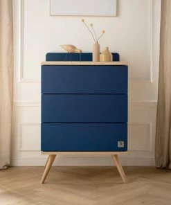 Sauthon Original Lits Lit Combiné évolutif 103x181x68cm Bleu -Sommiers Soldes lit combine evolutif 103x181x68cm bleu 5