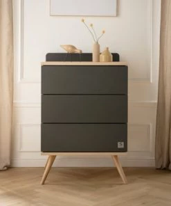 Sauthon Original Lits Lit Combiné évolutif 103x181x68cm Gris -Sommiers Soldes lit combine evolutif 103x181x68cm gris 5