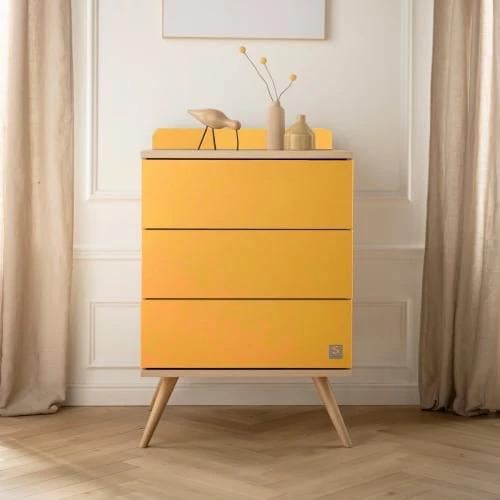 Sauthon Original Lits Lit Combiné évolutif 103x181x68cm Jaune 8 Sauthon Original Lits Lit Combiné évolutif 103x181x68cm Jaune – Image 6